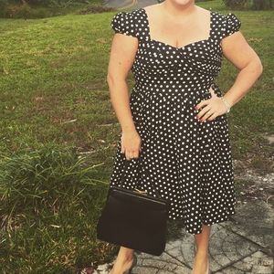 Pinup Essential Polka Dot Dress